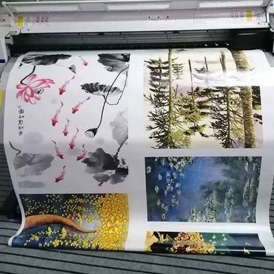 Wide Format Inkjet Cloth Rolls 120gsm Inkjet Paper Waterproof